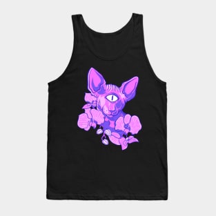 Pink Field of Cyclops Tank Top